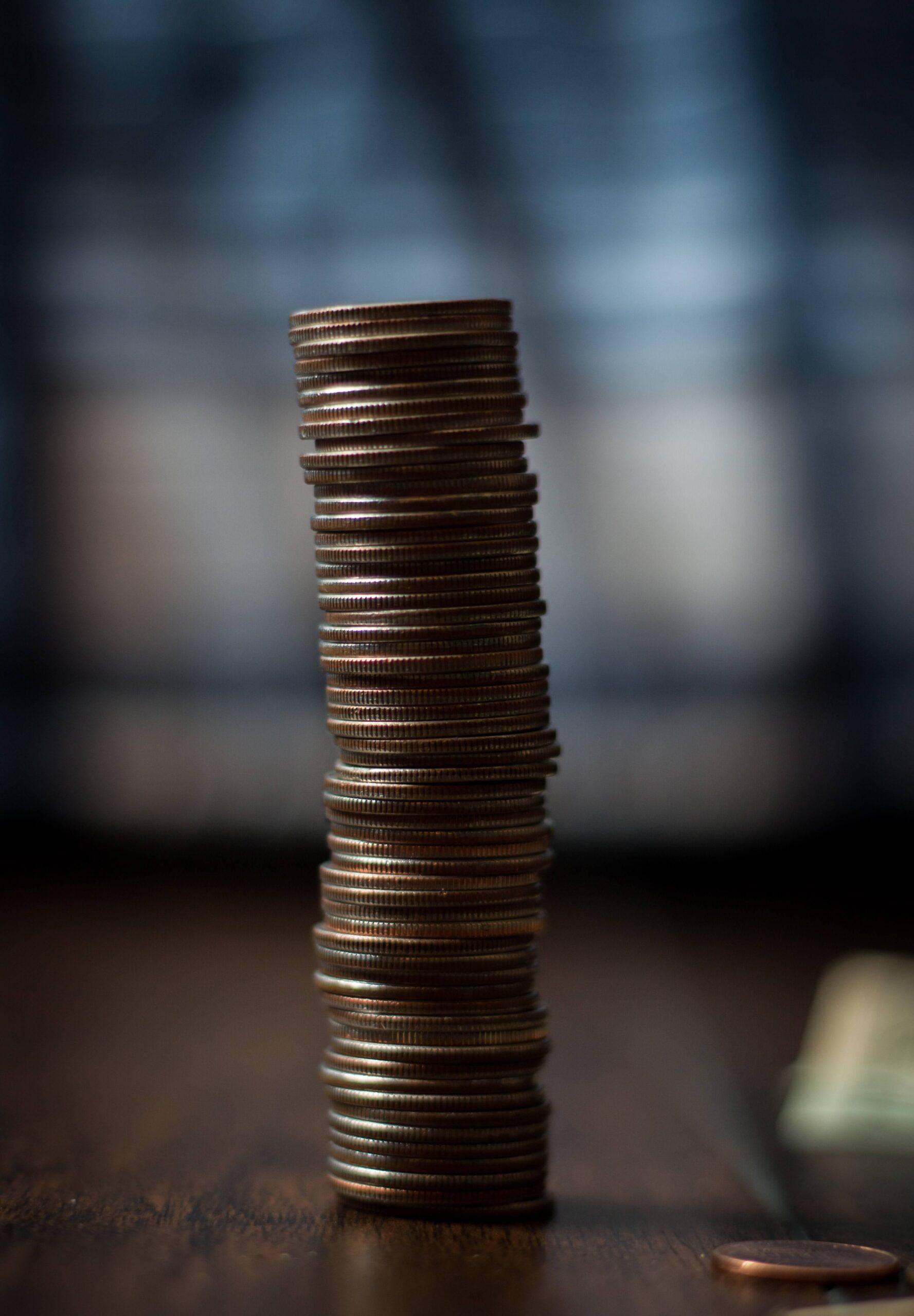 Stack of coins